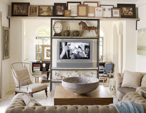 Der moderne Fernseher an verschiedene Interieurs anpassend - Wohnzimmer Fernseher Platzieren