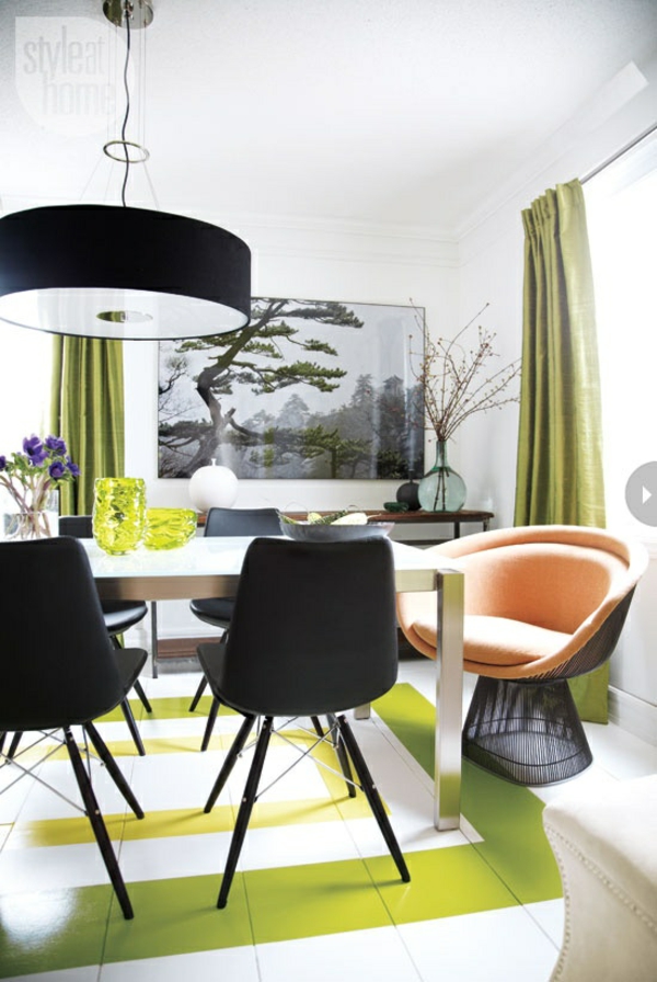 Frische Frühlingsdekorationen im Esszimmer – 30 inspirierende Ideen