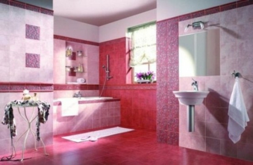 badezimmer kamar mandi banho azulejo menarik fliesen banheiro warna symbolic fliesenspiegel feminine lushome badewanne artigo