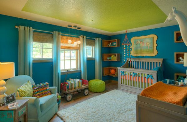 15 Coole Bücher Wandregale in der Zimmerecke platziert