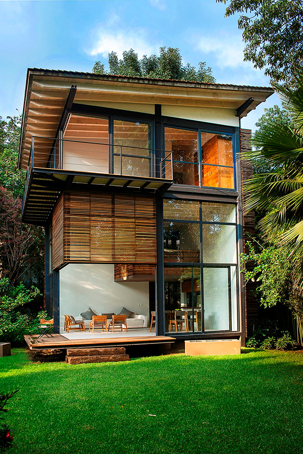 4 Holzhaus Designs mit privatem Garten in Mexiko - ruhige Umgebung