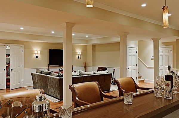 Wohnzimmer oder Spielplatz im Keller gestalten - coole Ideen