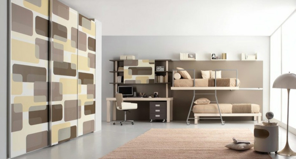 Bunte tolle Hochbetten für Kinder und Erwachsene - vervorragende Ideen