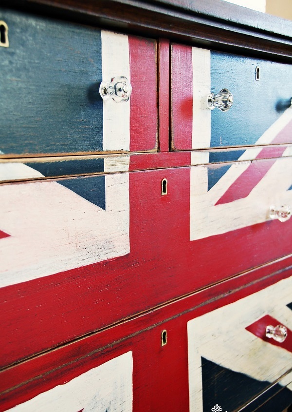 Britisches Fieber: DIY dekorative Projekte, von Union Jack inspiriert