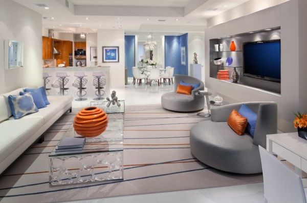 Luxus Wohnzimmer einrichten - 70 moderne Einrichtungsideen