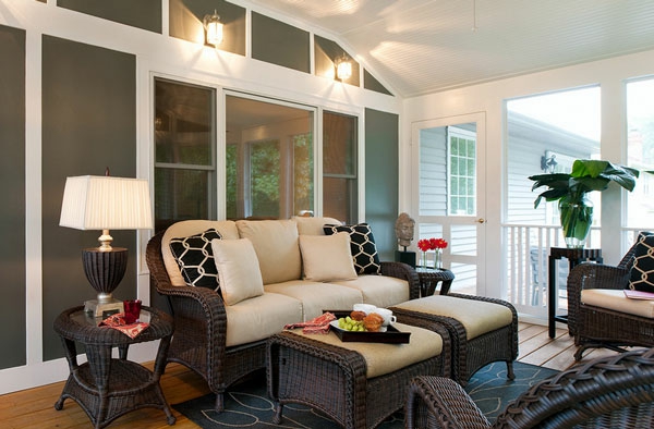 Elegante Korbmöbel - 15 stilvolle Designs für Innen und Außen