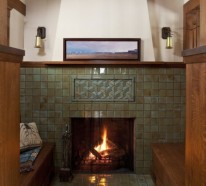 Kaminofen und Kamineinsatz bieten eine gemütliche Kaminecke