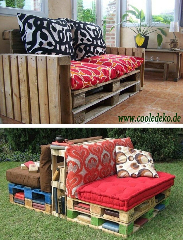 Möbel aus Europaletten basteln