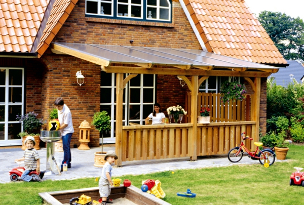 Schöne Terrassenüberdachung: Wenn die Terrasse den Wohnraum erweitert