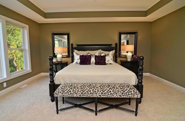 15 reizende Schlafzimmer Ideen mit Leopard Akzenten