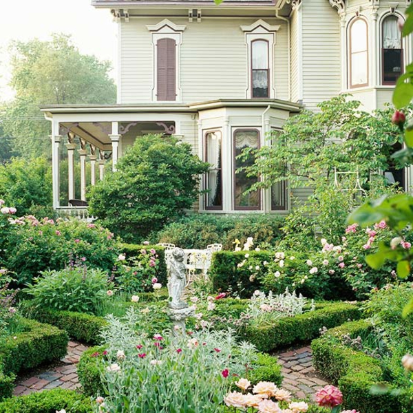 Vorgarten gestalten - 23 schicke, rustikale Gartenideen