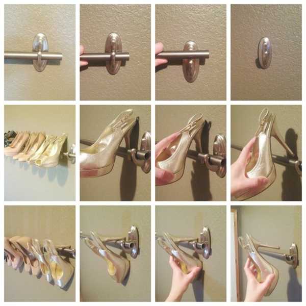 Schuhregal selber bauen - 30 pfiffige DIY Ideen für Sie