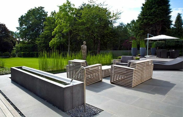103 Beispiele für moderne Gartengestaltung