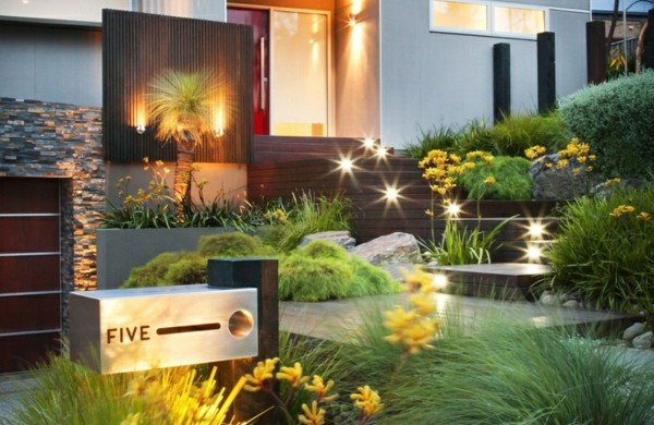 Wie kann man seine Vorgartengestaltung modern kreieren