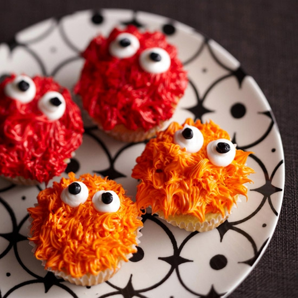 Halloween Party Rezepte - Grusel-Muffins backen