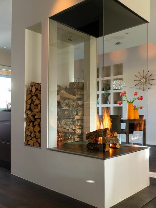 Offene Kamine im Wohnraum – Pro- und Contra - Argumente