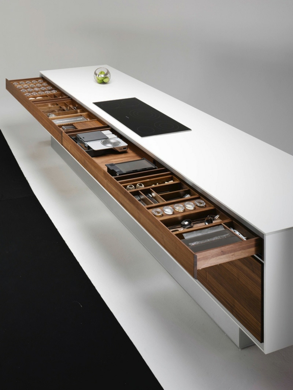 25 Arbeitsplatten für Küchen, die Sie mit ihrem Design faszinieren