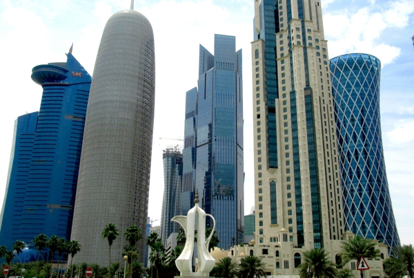 Bewundern Sie Die Futuristische Architektur Von Doha Katar