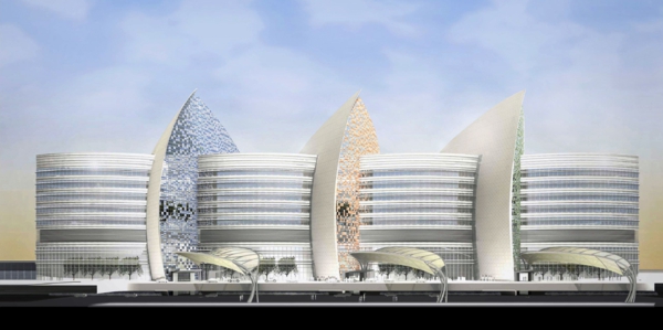 Bewundern Sie Die Futuristische Architektur Von Doha Katar