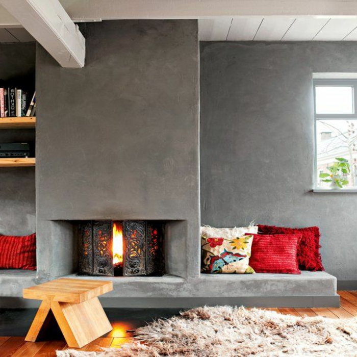 20 moderne Kamine, die dem Ambiente Wärme und Stil verleihen