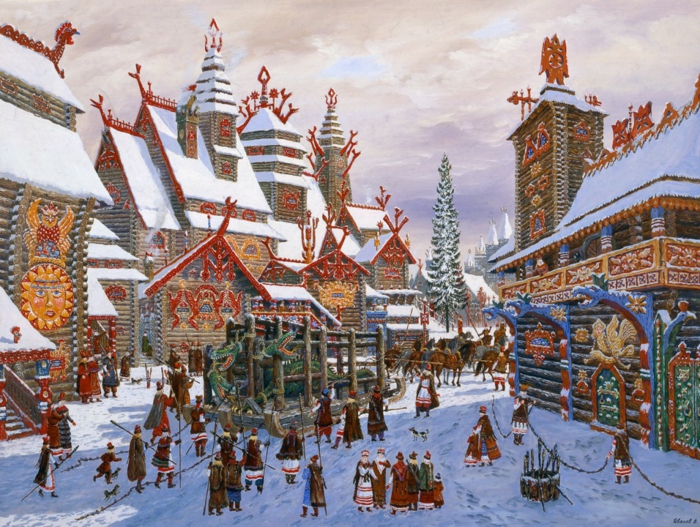Russische Weihnachten- 66 feierliche Momente auf slawischer Art