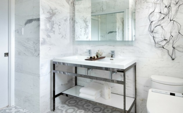 Badezimmer Ideen - Fliesen, Leuchten, Möbel und Dekoration - Freshideen 1