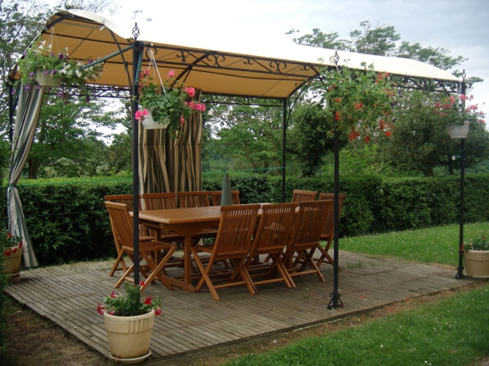 Garten Pergola gestalten 50 Ideen für Ihre sommerliche