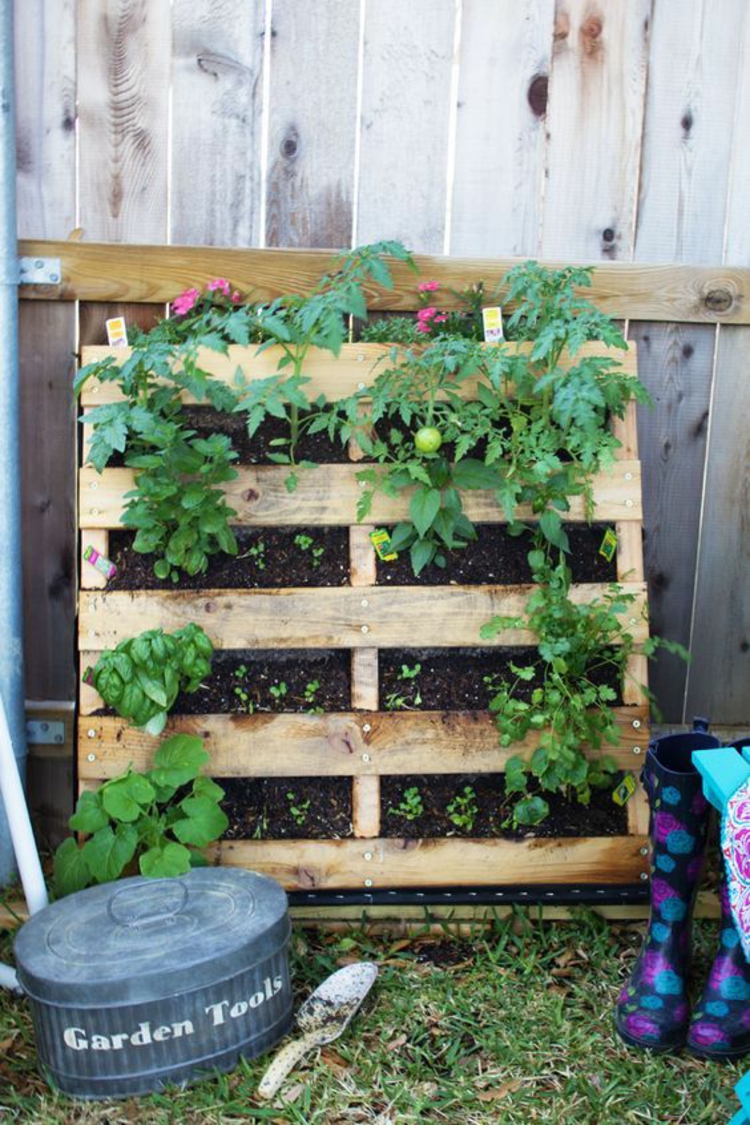 Vertikaler Garten Anleitung noch ein DIY Projekt aus