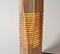 Kreative Designer Lampen aus Naturholz