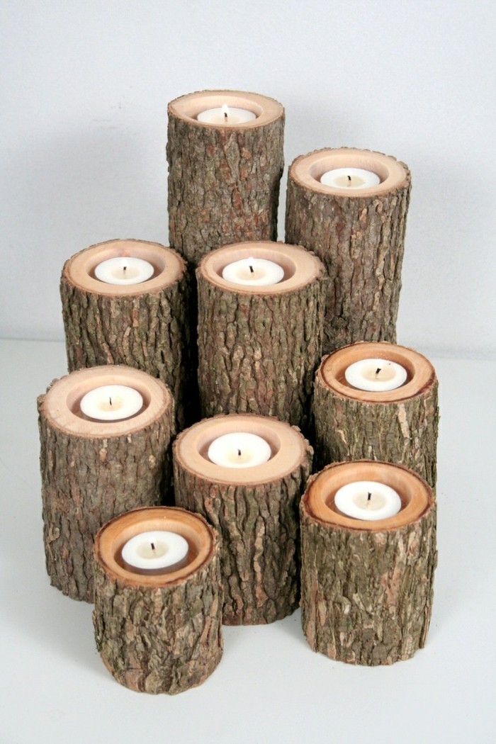 Kerzenhalter basteln - 35 Beispiele, dass Kerzenhalter nicht nur Licht