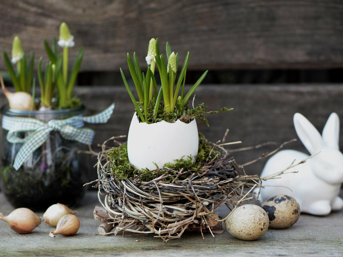 Osterdeko für draußen DIY Ideen für Ihren Outdoor Bereich Freshideen