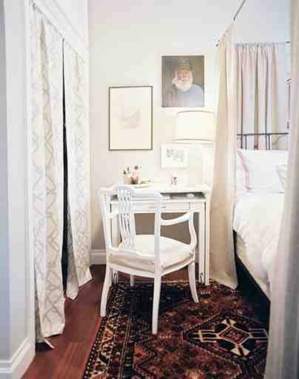 Schlichte und elegante Idee für Schlafzimmer Deko