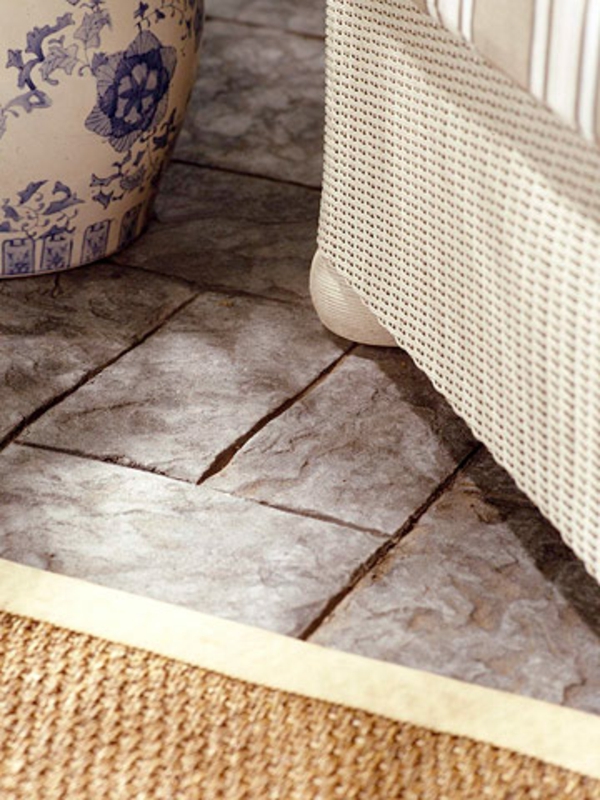 Terrasse Materialien und Designs.