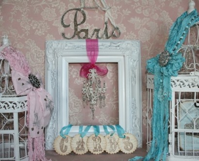 Inspirierendes Babyzimmer im Pariser Stil - originelle Design Ideen