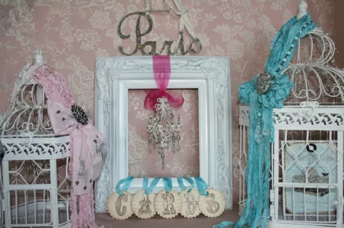 deko pariser stil inspirieren babyzimmer kaefige