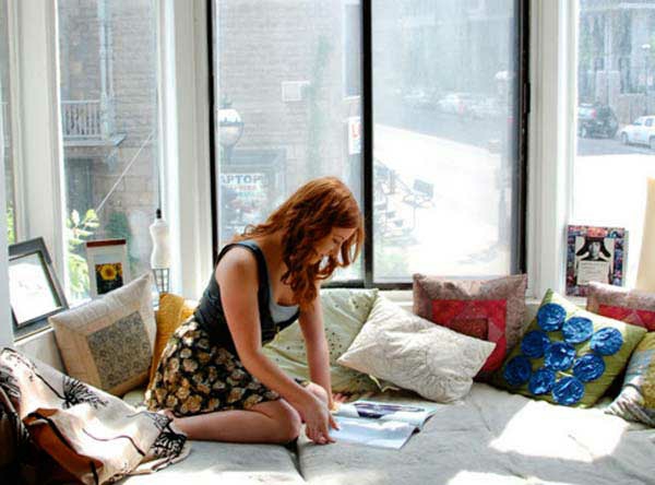 gemütliche Fenstersitze und Erkerfenster - 36 coole aktuelle Ideen