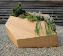 Chapütschin und Gion – Holz Blumenkübel Ideen