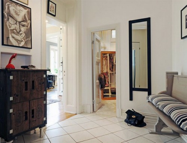 Installation von Spiegeln im Hausflur - 75 echt stilvolle Ideen