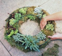 Gartengestaltung: Pflanzen Sie einen lebendigen Kranz