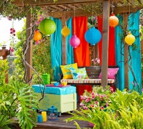 23 bunte Outdoor Deko Ideen in Ihrem Garten