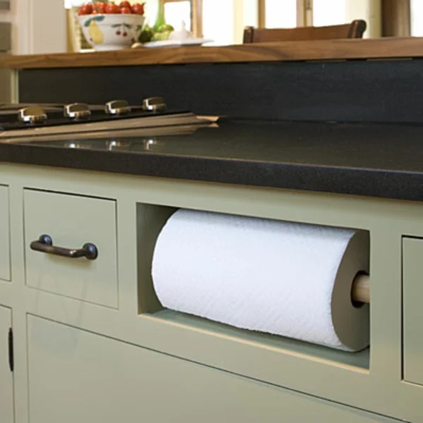 küchenpapier klug praktisch organisieren idee upgrades