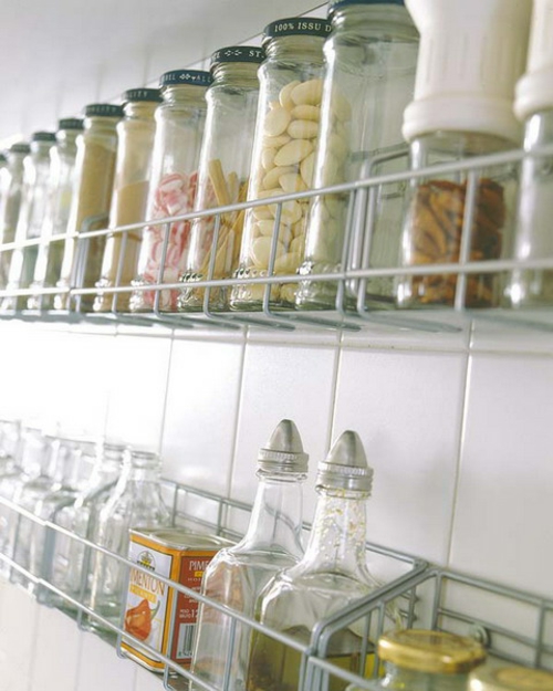küchenschienen gläser pasta körner dosen ordnungsystem