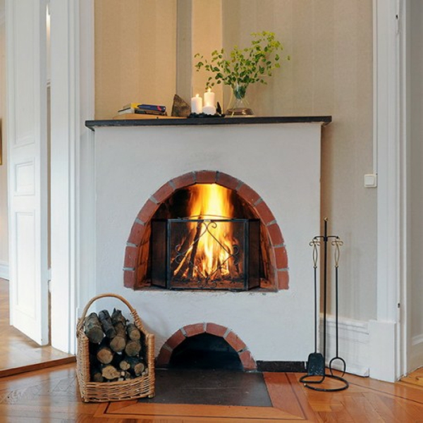Skandinavische Kamine - klassische und moderne Vorschläge