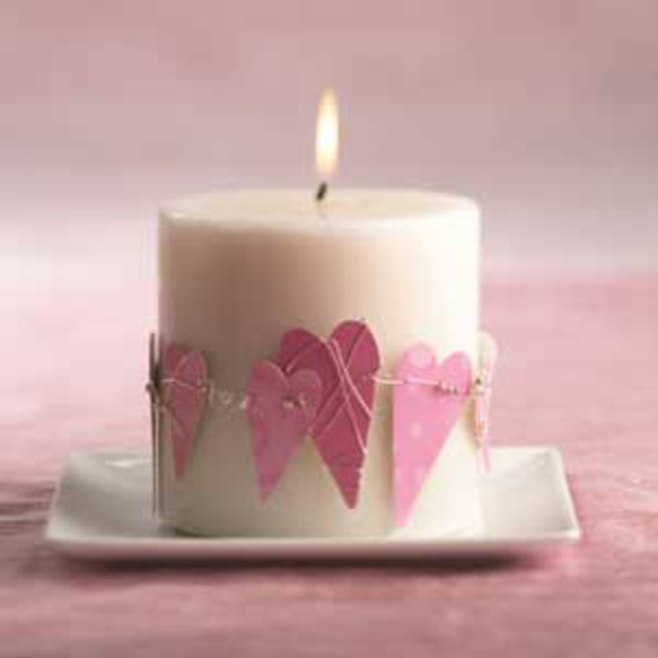 Kerzen Ideen Valentinstag
