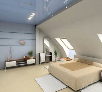 Schlafzimmer im Dachgeschoss – Vorschlag für kompakten Ankleideraum