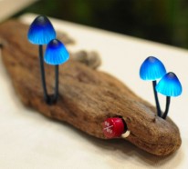 Pilzförmige LED Leuchten von Yukio Takano