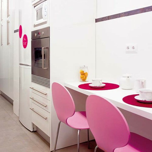 Kompakte Frühstückstische in der Küche - 10 praktische Interieur Ideen