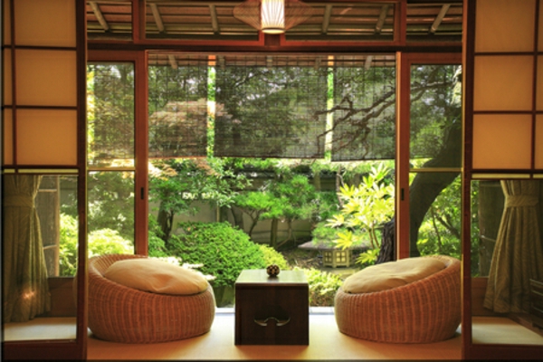 japanische deko ideen wohnung zen stil sonnenterrasse
