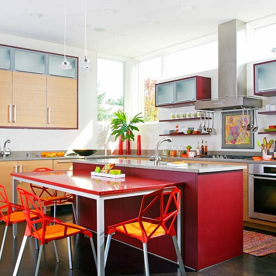 15 farbenfrohe Kücheninsel Ideen für Ihre Wohnung