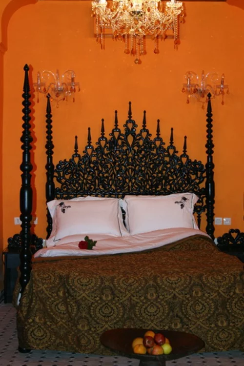 marokkanische schlafzimmer design idee brett